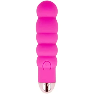 Dolce Vita Six Pink Rechargeable Vibrator 7 Speeds