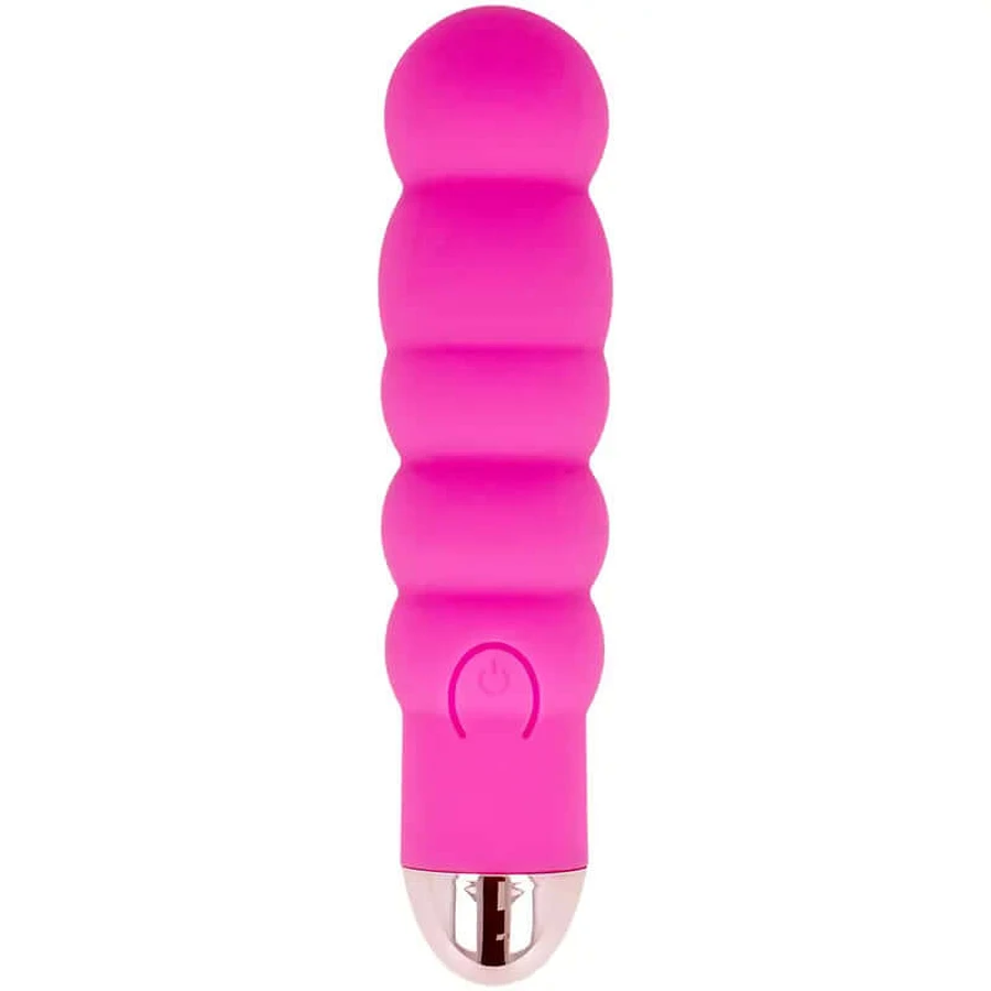 Dolce Vita Six Pink Rechargeable Vibrator 7 Speeds