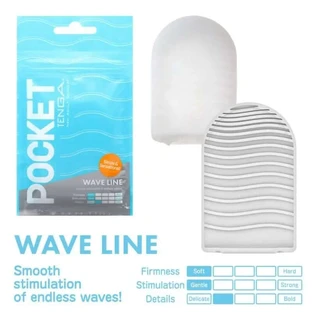 Tenga Wave Line Pocket Masturbator