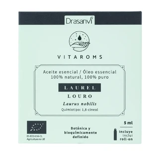 Drasanvi Vitaroms Laurel Essential Oil Bio , 5 ml