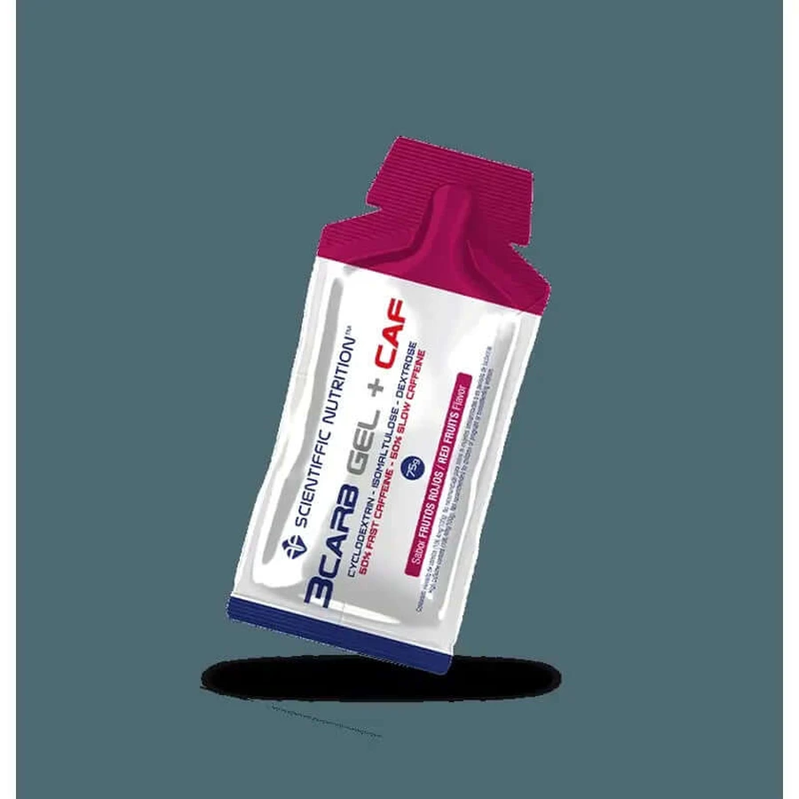 Scientiffic Nutrition 3Carb Gel + Caf Red Fruit, 75 grams