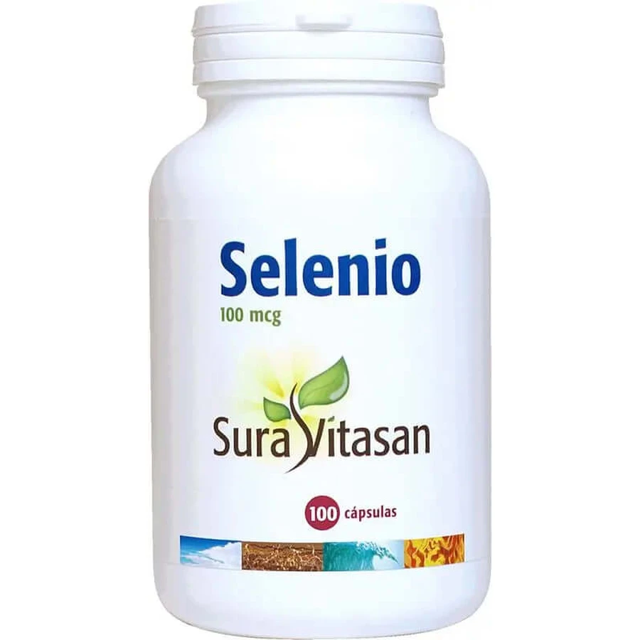 Sura Vitas Selenium 100 Mcg, 100 Capsules