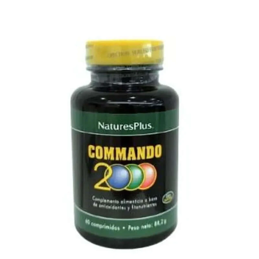 Natures Plus Commando 2000 (Antioxidans), 60 Tabletten
