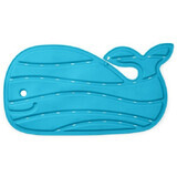 Moby whale-shaped anti-slip bath mat, blue, Skip Hop