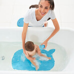 Alfombra de baño antideslizante con forma de ballena, azul, Skip Hop
