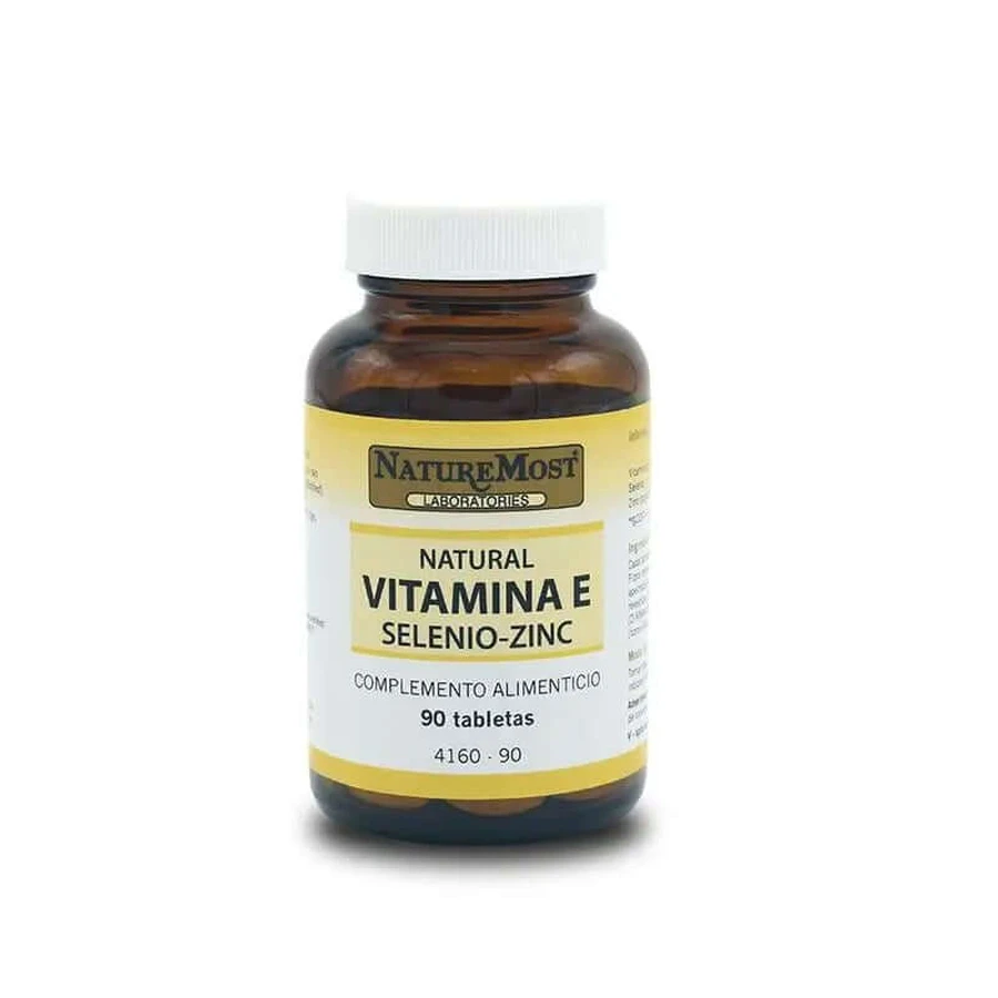 Naturemost Vitamin E + Selenium + Zinc , 90 tabs