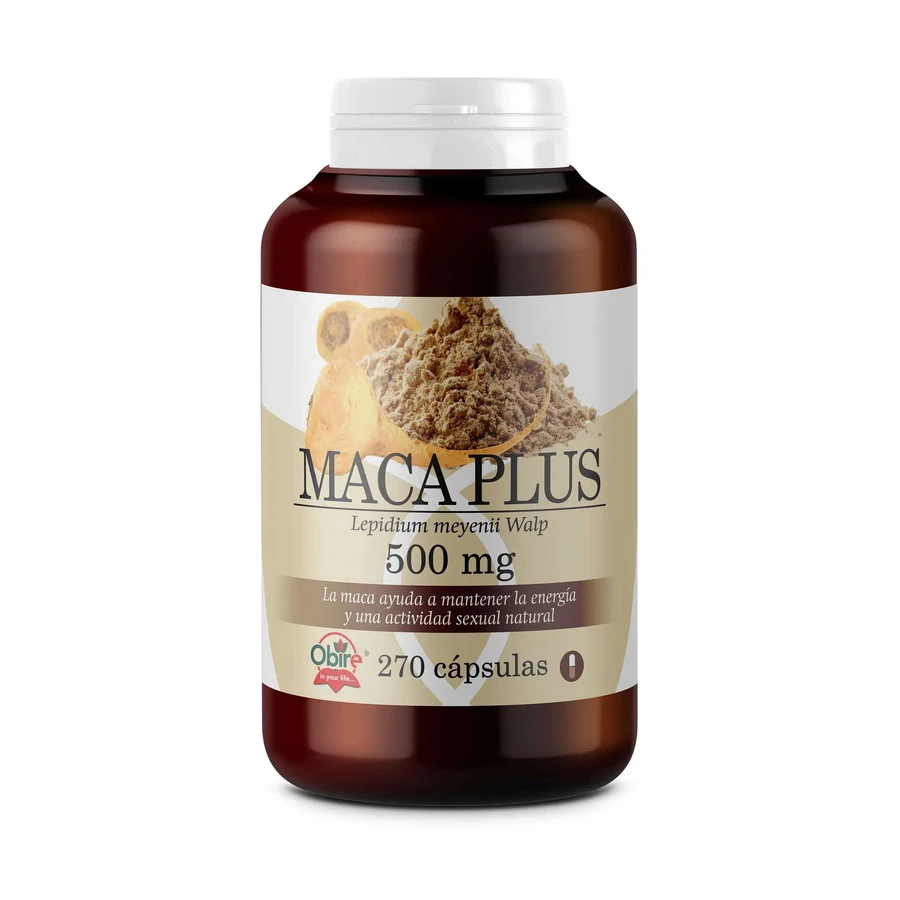 Obire Großformat Maca 500 Mg, 270 Kapseln