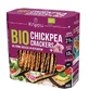 Glutenfreie Bio-Cracker mit Kichererbsen und Knoblauch, 80 g, Krippu