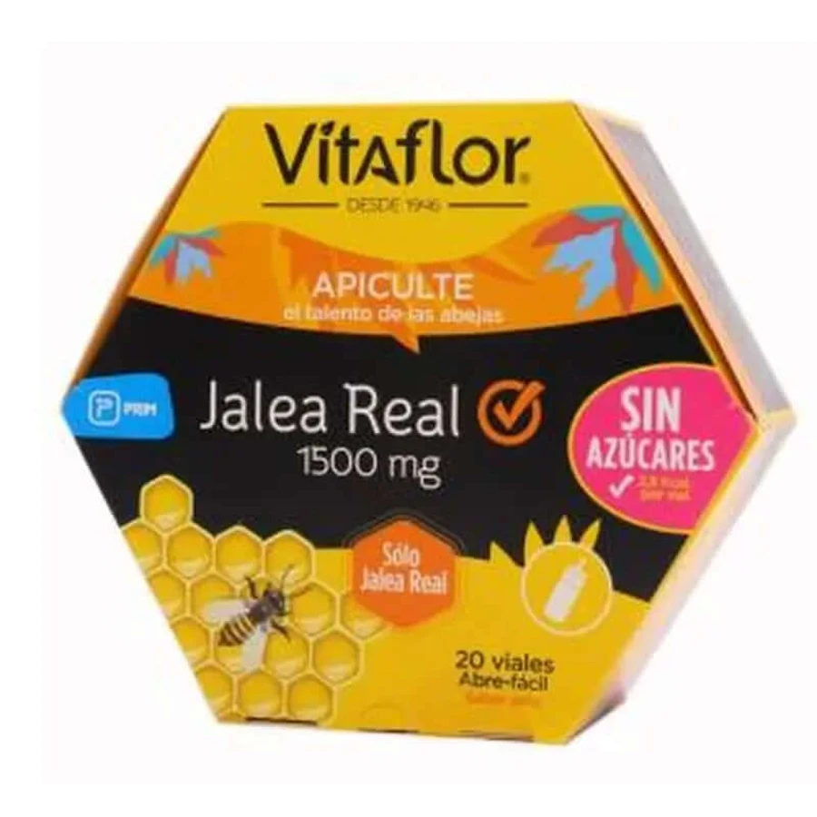Vitaflor Gelee royale 1500Mg. 20 ampullen