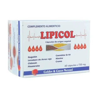 Golden Lipicol , 60 capsules