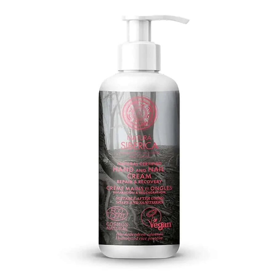 Natura Siberica Hand and Nail Cream Repair and Recovery, 250 Ml