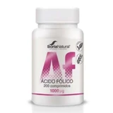 Soria Natuurlijk Foliumzuur Duurzame Afgifte 250Mg 200 Tabletten