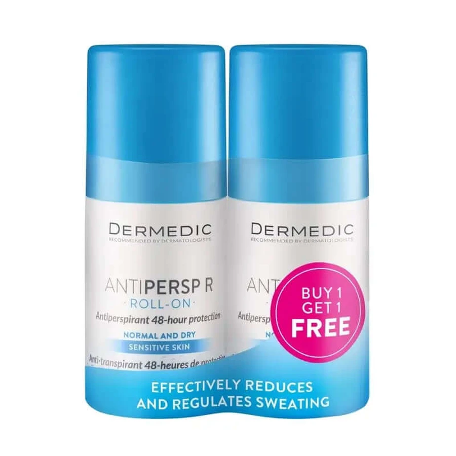 Dermedic Duo Antipersp R Antitranspirant Roll-On 48-Stunden, 2 x 60 ml