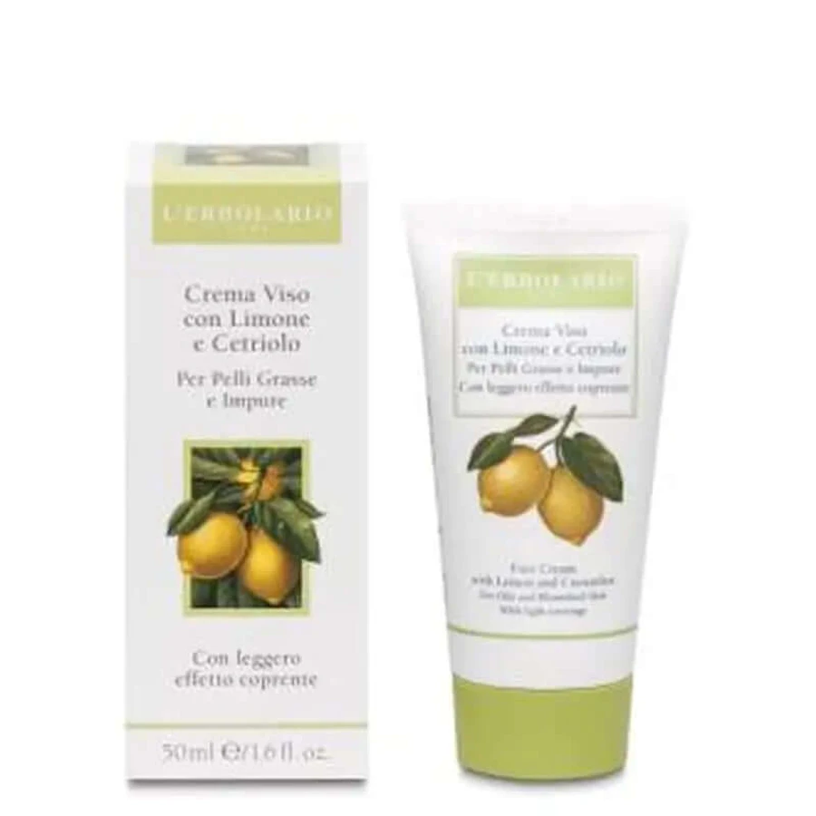 L'Erbolario Gezichtscrème Citroen & Komkommer 50Ml