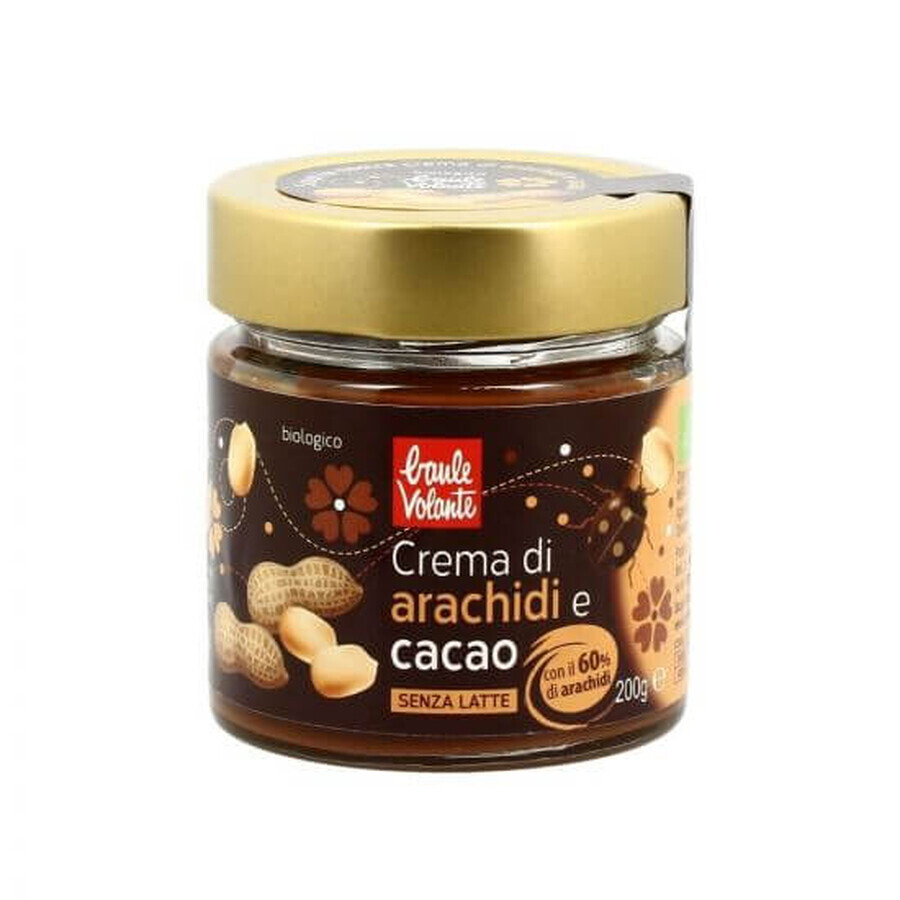 Comprar Crema de cacahuete y cacao bio sin gluten, 200 g, Baule Volante Crema de cacahuete y cacao bio sin gluten, 200 g, Baule Volante