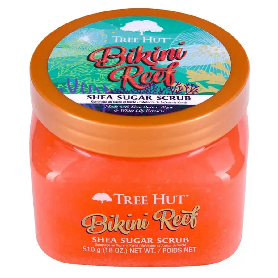 Tree Hut Sugar Scrub, Bikini Reef, 510 grams
