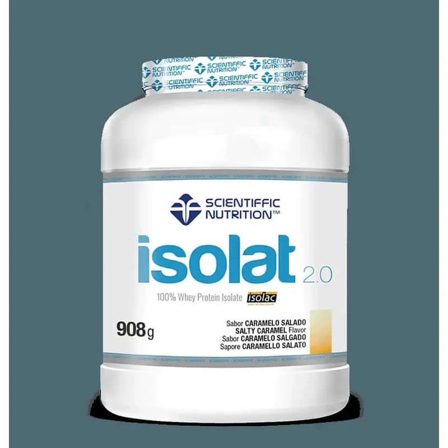 Scientiffic Nutrition Isolat 2.0 Gezouten Karamel , 908 gram