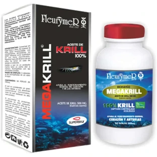 Fleurymer Megakrill Olie 60 Capsules