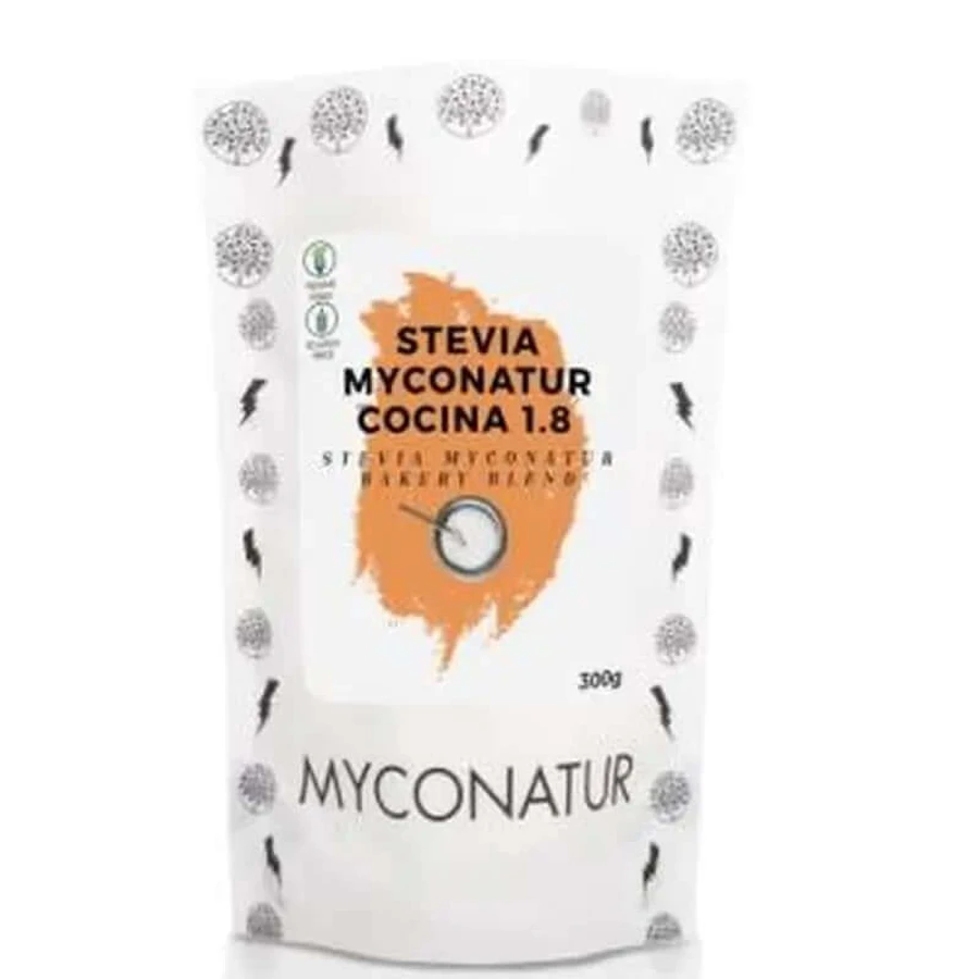 Myconatur Stevia+Eritritol 1:8 300Gr
