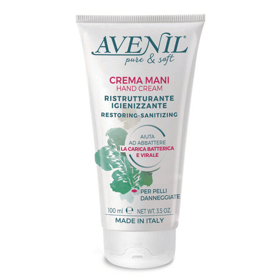 Comprar Crema de manos reestructurante e higienizante, 100 ml, Avenil Crema de manos reestructurante e higienizante, 100 ml, Avenil