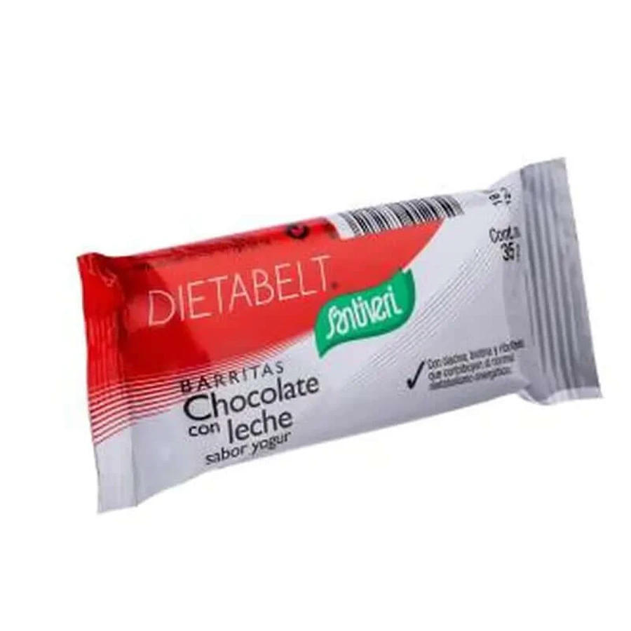 Santiveri Dietabelt Choco Bars C/Milk-Yogurt Box 16Ud