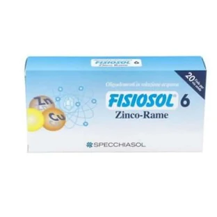Specchiasol Fisiosol 06 Zink-Kupfer 20Amp