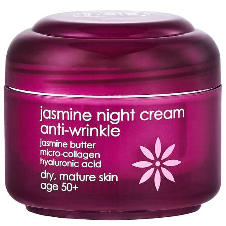 Comprar Crema de Noche Antiarrugas Aceite de Jazmín, +50, 50 ml, Ziaja Crema de Noche Antiarrugas Aceite de Jazmín, +50, 50 ml, Ziaja