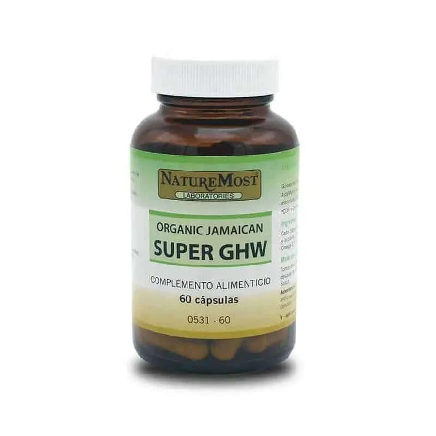Naturemost Super Ghw Organic Jamaican , 60 capsule