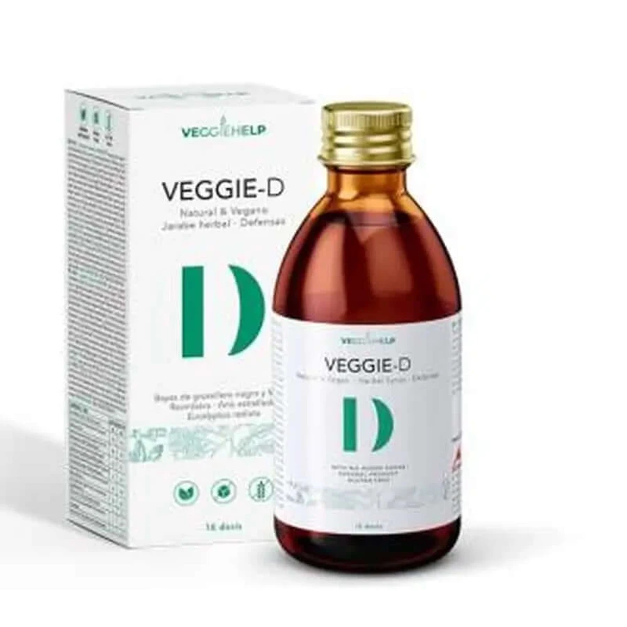 Intersa Veggie-D Sirop Défenses 180Ml