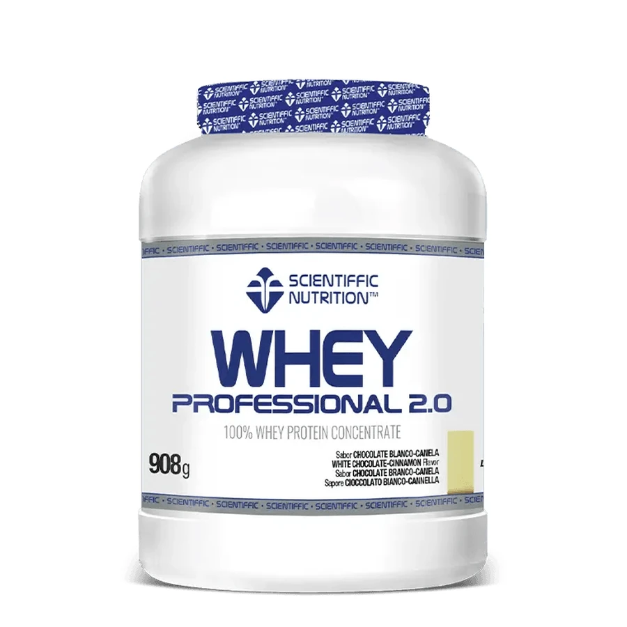 Scientiffic Nutrition Whey Professional 2.0 Choco White Cinnamon, 908 g
