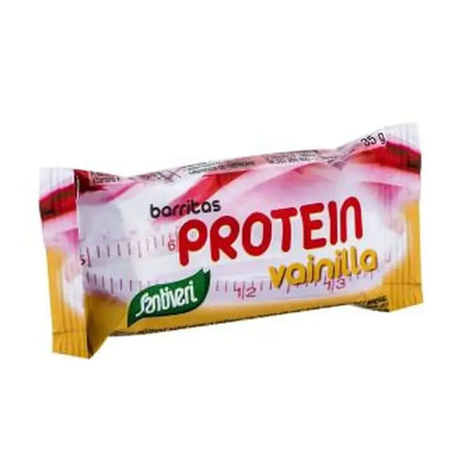 Santiveri Protein Bars Vanilla Box 16Ud