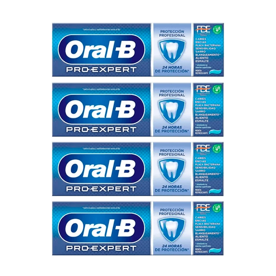 Oral-B Pack Proexpert Professioneller Schutz Paste 4 x 100 Ml