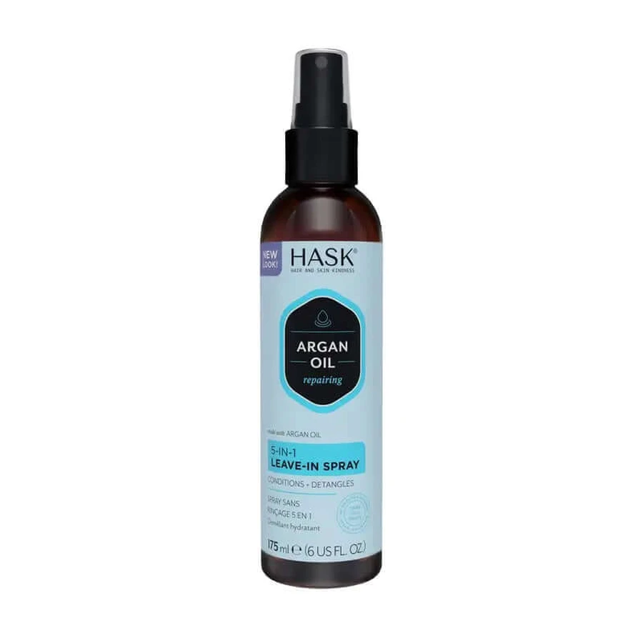 Hask 5In1 Argan Oil Conditioning Spray , 175 ml
