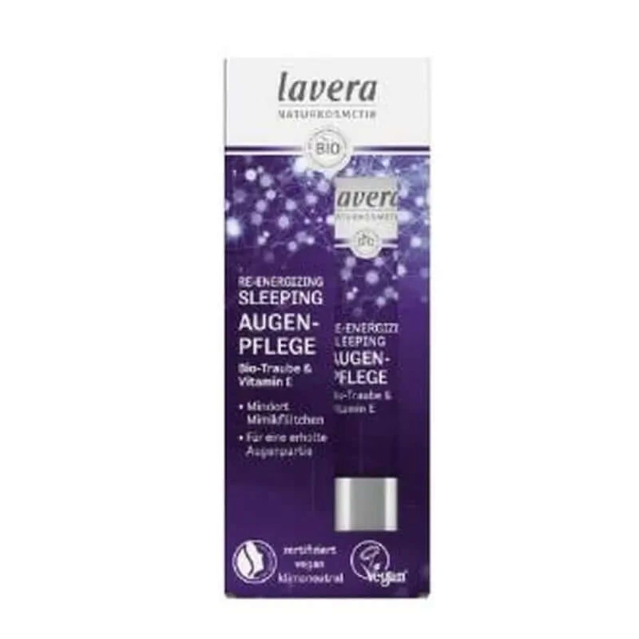 Lavera Sleeping Oogcontour Herstellend Druif-Vitamine E 15