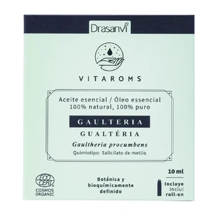 Drasanvi Vitaroms Wintergroen etherische olie Ecocert Bio , 10 ml