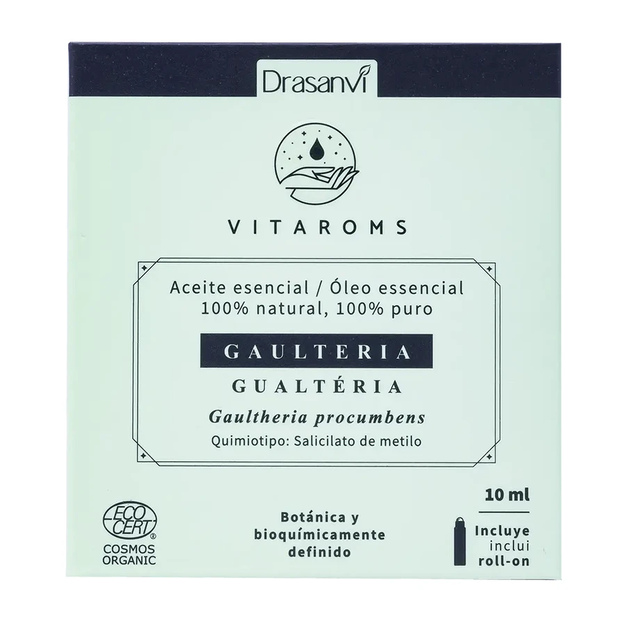Drasanvi Vitaroms Wintergroen etherische olie Ecocert Bio , 10 ml