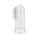 Thimble for gum massage, transparent, Babyono