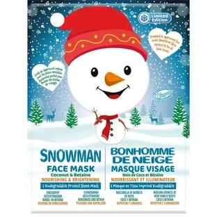 7 Heaven Christmas Snowman Stoffmaske , 1 Stk.