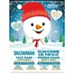 7 Heaven Christmas Snowman Stoffmaske , 1 Stk.
