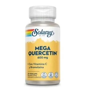 Solaray Mega Quercitin 600Mg. 30 Capsulesveg