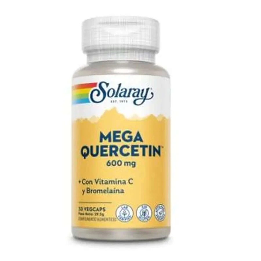 Solaray Mega Quercitin 600Mg. 30 Capsulesveg