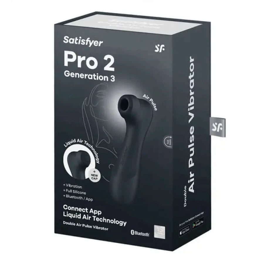 Satisfyer Pro 2 Generation 3 Schwarz Bluetooth & App