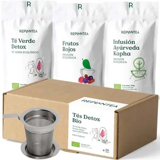 Replantea Detox Tea Pack With Filter, 3 units