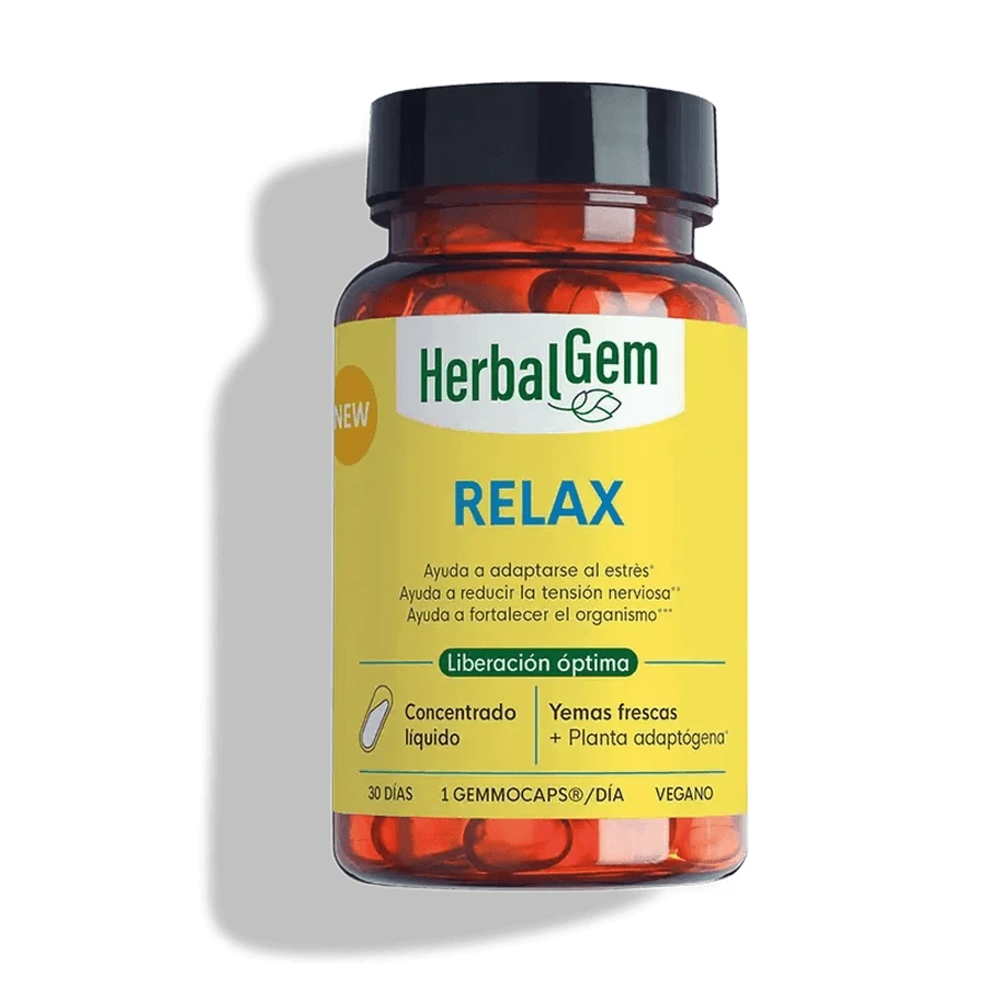 Herbalgem Gemmocaps Stress Beschermen Ontspannen, 30 capsules