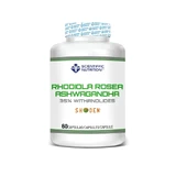 Scientiffic Nutrition Rhodiola Rosea + Ashwaandha, 60 Kapseln