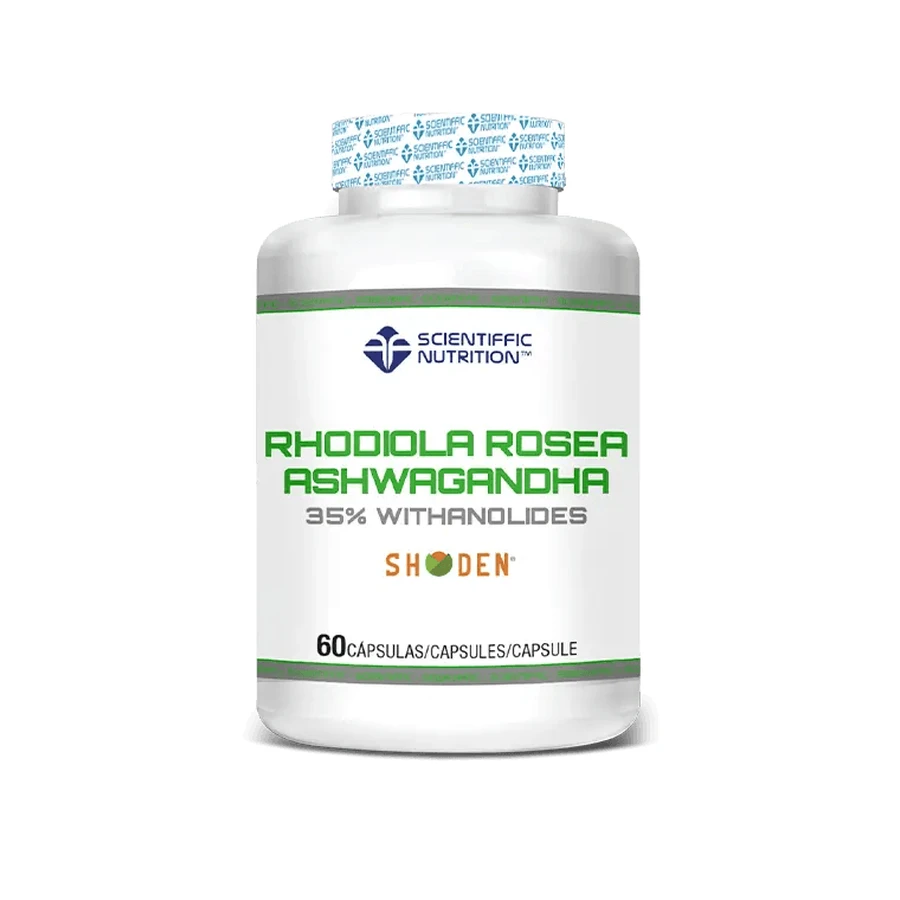 Scientiffic Nutrition Rhodiola Rosea + Ashwaandha, 60 capsules