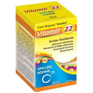 Ineldea Vitamina 22 Vitamine-Oligo-Plante Om 60 Capsule