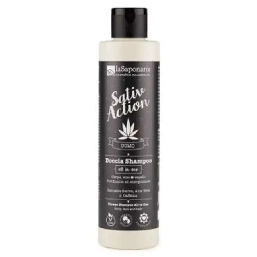 La Saponaria Shampooing douche tout-en-un 200Ml