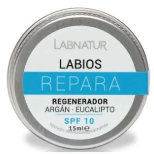 Labnatur Bio Baume à Lèvres Réparateur Argan-Eucalyptus 15Ml