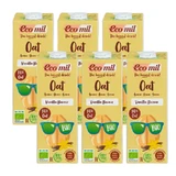 Ecomil Veggie Drink Vanille Smaak Bio Tetrabrik, pak 6 x 1 liter